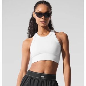 ALO Yoga White Tank Top